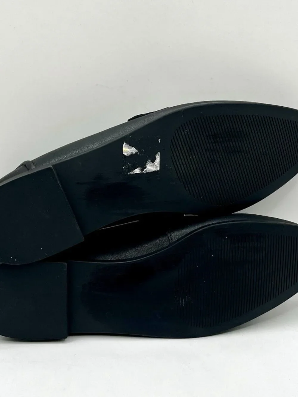 Steve Madden Keli Black Horsebit Loafers Womens Size 7 Gold Hardware Academia